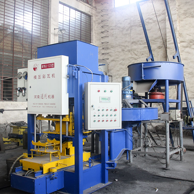 水泥制瓦機(jī)制瓦所需原材料，生產(chǎn)工藝流程